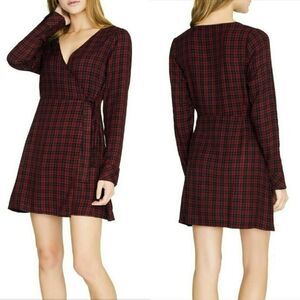 Sanctuary Red Plaid Dress Size 4